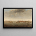 Vue de Cochin sur la côte de Malabar en Inde - Johannes Vinckboons — gerahmtes Bild an der Wand