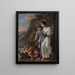 La Découverte de Moïse - Johannes Voorhout — gerahmtes Bild an der Wand