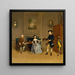 John Orde, his wife Anne, and their eldest son William - Arthur Devis — framed artwork on a wall