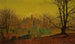 A fortified house in Yorkshire - John Atkinson Grimshaw — artwork view