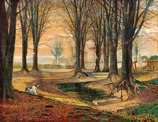 Faggio - John Atkinson Grimshaw — vista dell’opera
