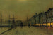 Quai de Greenock de nuit - John Atkinson Grimshaw — artwork view