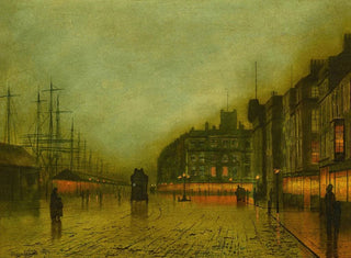 John Atkinson Grimshaw - Liverpool Docks.webp