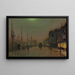 Reekie Glasgow - John Atkinson Grimshaw — framed artwork on a wall