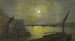 Ponte di Southwark da Blackfriars alla luce della luna - John Atkinson Grimshaw — vista dell’opera