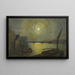 Ponte di Southwark da Blackfriars alla luce della luna - John Atkinson Grimshaw — quadro incorniciato alla parete