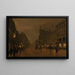 Place St Anne et Bourse de Manchester - John Atkinson Grimshaw — framed artwork on a wall