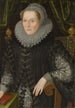 Portrait de Joan Stint, Mme George Evelyn - John Bettes le Jeune — vista dell’opera
