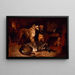 Plus Libre que Bienvenue - John Charlton — gerahmtes Bild an der Wand