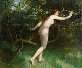 Ève - John Collier — vista dell’opera