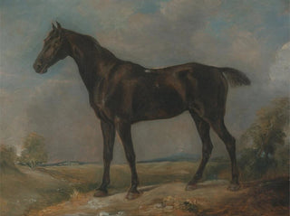 John Constable - Golding Constables Black RidingHorse.webp