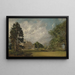 Malvern Hall, Warwickshire - John Constable — framed artwork on a wall