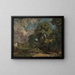 Stoke-by-Nayland - John Constable — quadro incorniciato alla parete