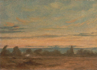 Sommerlandschaft am Abend - John Constable — Ansicht des Kunstwerks