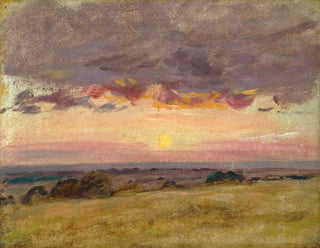 John Constable - Summer Evening With Storm Clouds.webp