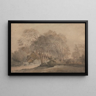 John Crome - A House Among Trees.webp