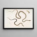 Gocool Dipsas Dipsus Dipsas Gocool 2 Lycodon à tête noire Lycodon melanocephalus - John Edward Gray — quadro incorniciato alla parete