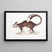 Scoiattolo dalla grande coda Sciurus macrourus - John Edward Gray — quadro incorniciato alla parete