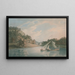 The Lake, Hawkstone Park, Shropshire - John Emes — framed artwork on a wall