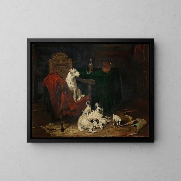 Anticipation - John Emms — gerahmtes Bild an der Wand