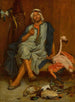 A Tunisian Bird Seller - John Evan Hodgson — artwork view