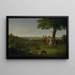 One Tree Hill Greenwich mit London im Hintergrund - John Feary — gerahmtes Bild an der Wand