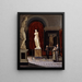 Interno del Louvre - John Forssell — quadro incorniciato alla parete