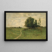 Il sentiero verso il villaggio - John Francis Murphy — quadro incorniciato alla parete