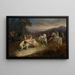 Mazeppa - John Frederick Herring l'Ancien — quadro incorniciato alla parete