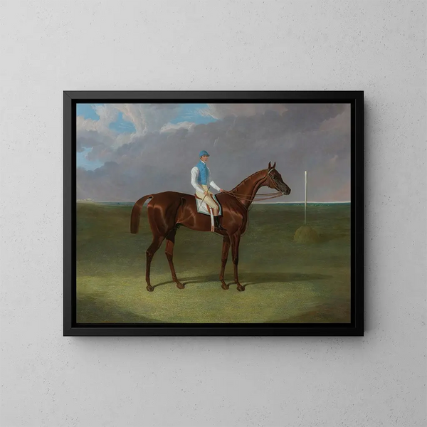 M. Ridsdale e M. Gully a St Giles con William Scott in alto - John Frederick Herring l'Ancien — quadro incorniciato alla parete