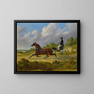 John Frederick Herring Snr - The Famous Trotter Confidence Drawing A Gig.webp