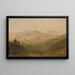 Berge in Colorado - John Frederick Kensett — gerahmtes Bild an der Wand