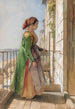 Une jeune fille grecque sur un balcon 1840 - John Frederick Lewis — vista dell’opera