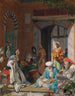 Und das Gebet des Glaubens wird die Kranken heilen - John Frederick Lewis — Ansicht des Kunstwerks