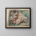 Cinghiale terrestre - John Galloway — quadro incorniciato alla parete