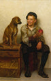 Taquiner le chiot - John George Brown — Ansicht des Kunstwerks