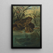 Grenouille-taureau - John George Wood — quadro incorniciato alla parete