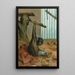 Schimpanse - John George Wood — gerahmtes Bild an der Wand