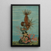 Holothuries e stella marina - John George Wood — quadro incorniciato alla parete