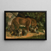Leopardo - John George Wood — quadro incorniciato alla parete