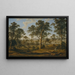 Launceston e il fiume Tamar - John Glover — quadro incorniciato alla parete