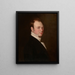 Selbstporträt - John Goffe Rand — gerahmtes Bild an der Wand