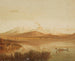 Monti Ruapehu e Tongariro dal lago Taupo - John Gully — vista dell’opera