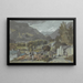 From the church hill in Ambleside - John Harden — framed artwork on a wall