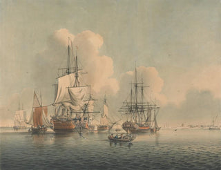 John Harris - Men of War Lying off Sheerness.webp