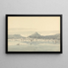 a City on Lake Geneva - John Henderson — framed artwork on a wall