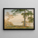 Lac George im Herbst - John Henry Hill — gerahmtes Bild an der Wand