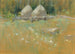 Heuhaufen am Waldrand - John Henry Twachtman — Ansicht des Kunstwerks