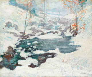 Incastonato dalla ghiaccio - John Henry Twachtman — vista dell’opera
