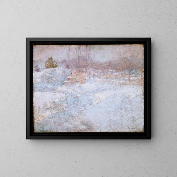 Inverno - John Henry Twachtman — quadro incorniciato alla parete